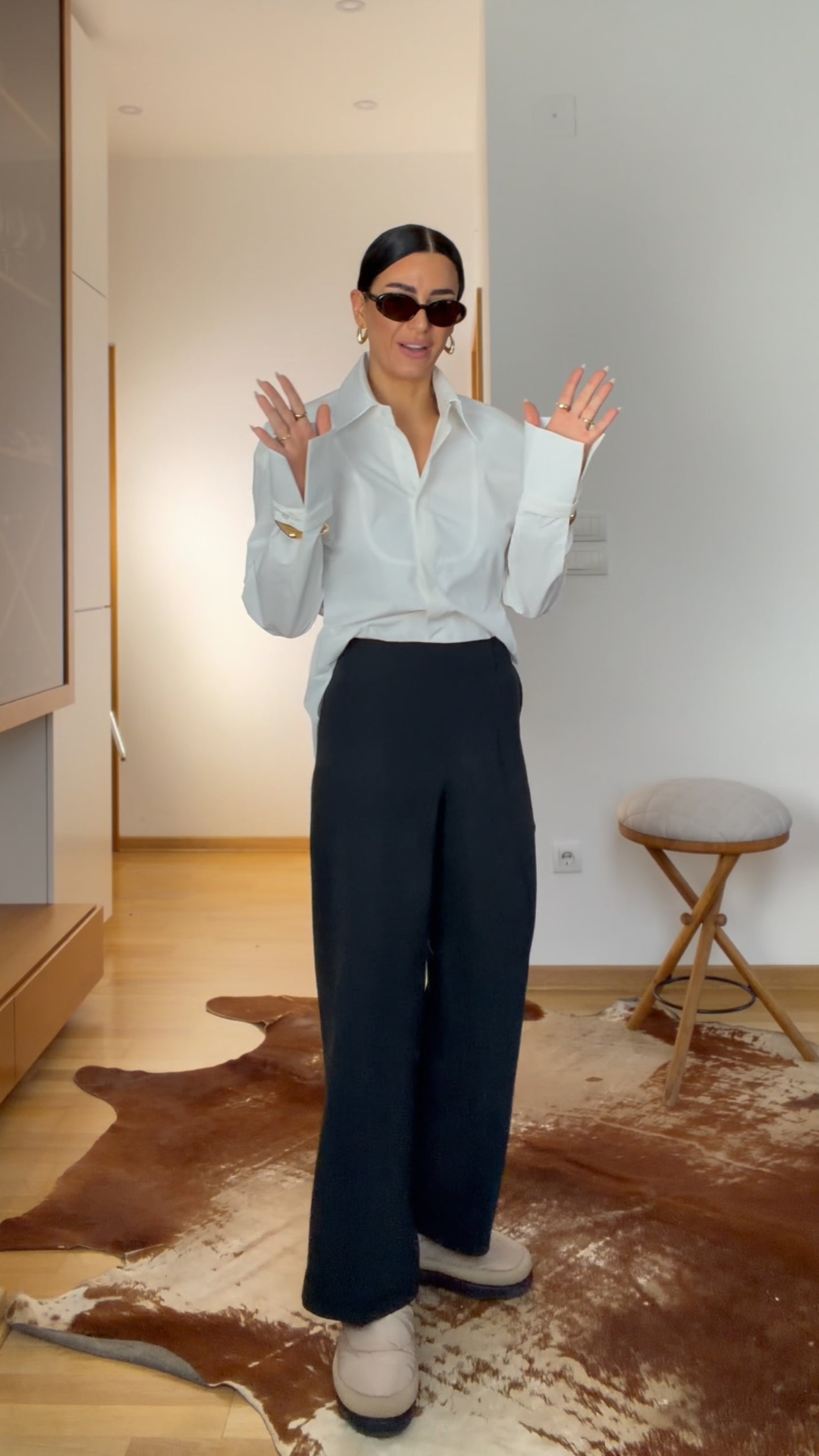 Basic trousers Black