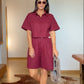Retro Sunset Vibe - Merlot