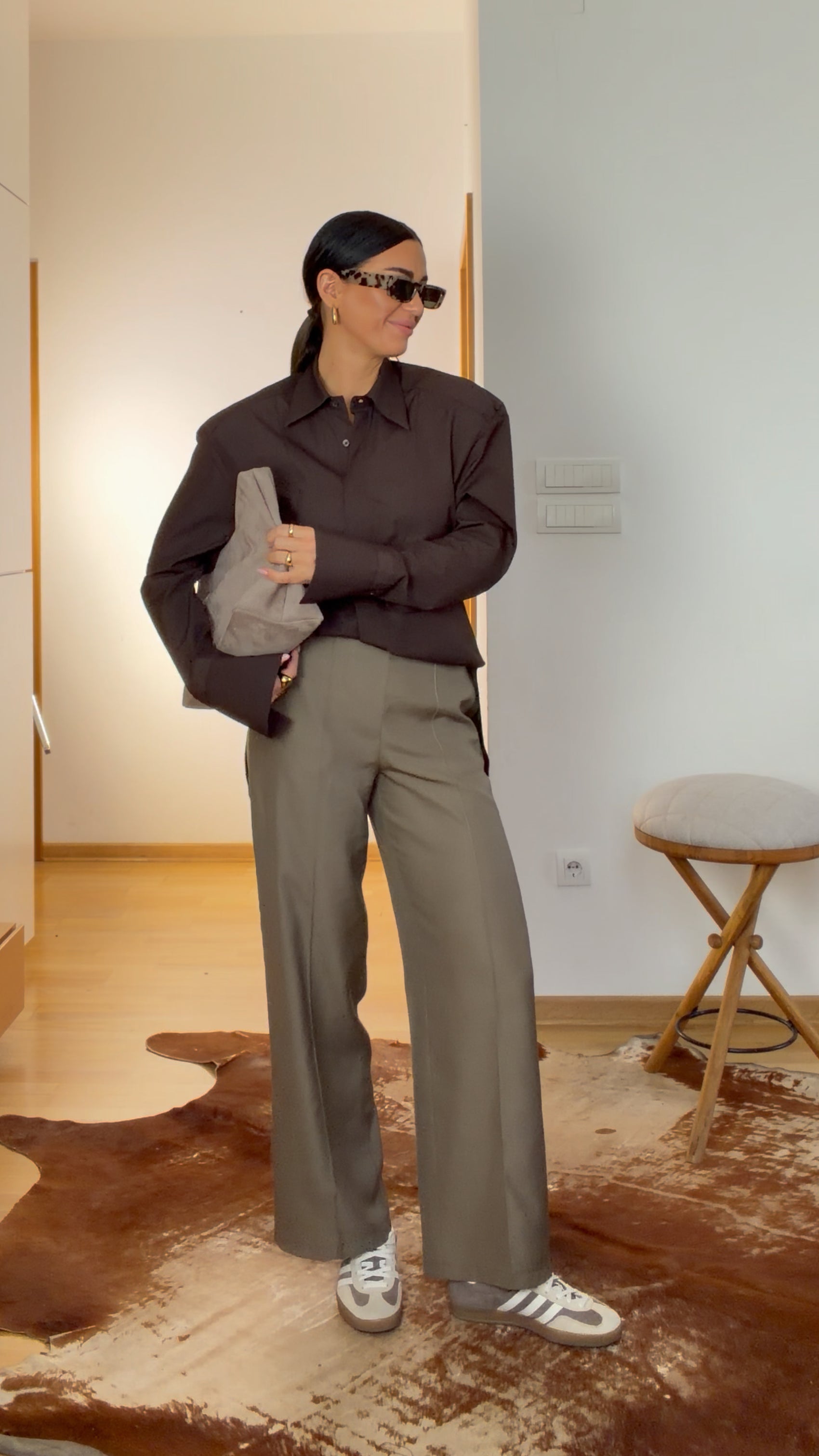 Basic trousers Golden Sand