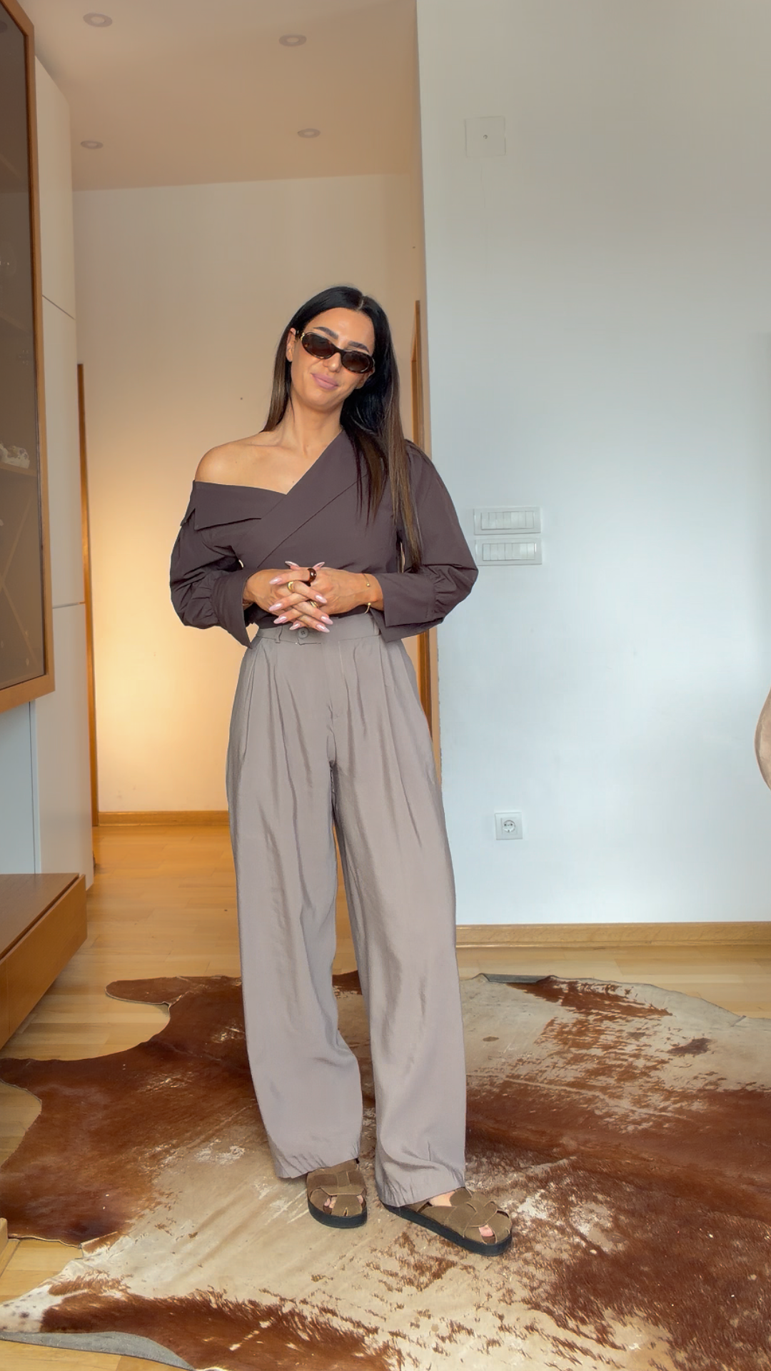 Classic Pants-Sand