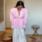 Structured shoulder wrap- Pink