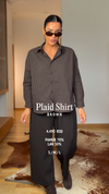 Plaid Shirt- Brown