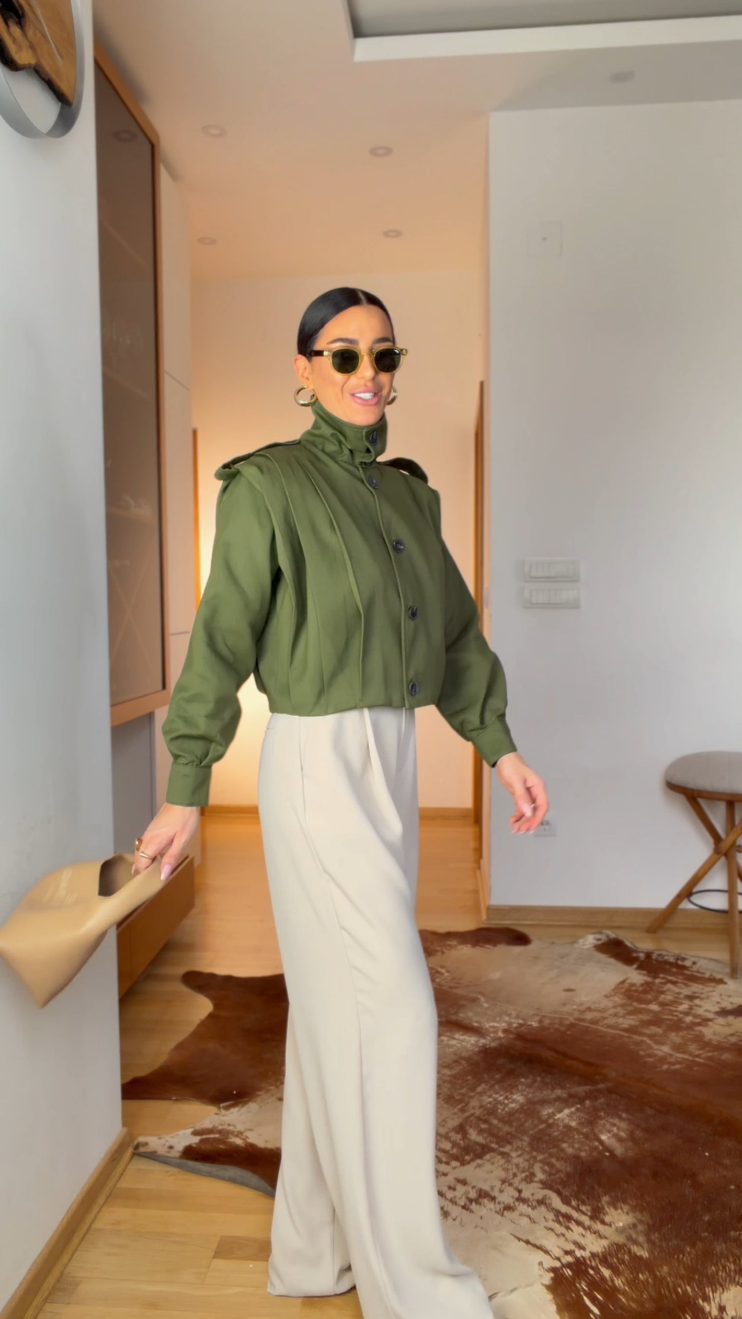 Statement Jacket - Green