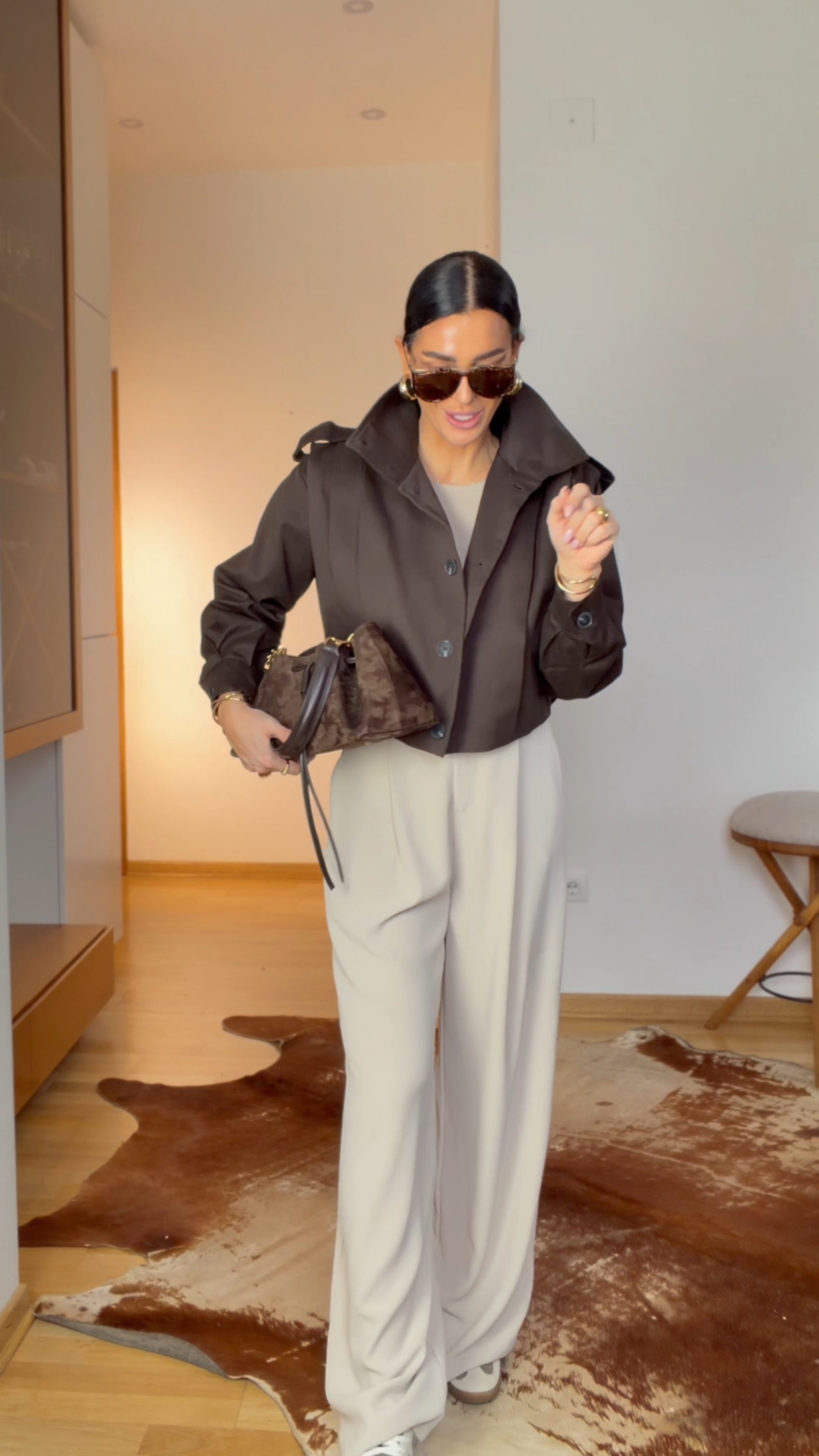 Statement Jacket - Espresso