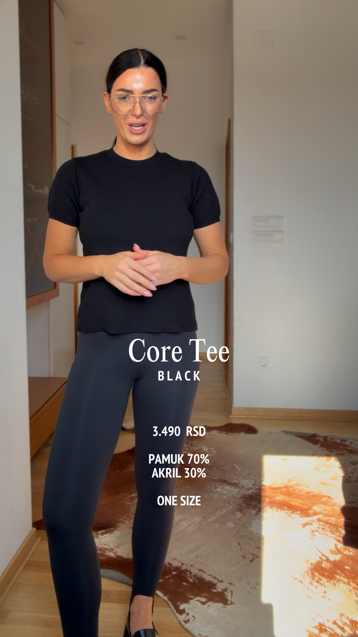 Core Tee- Black