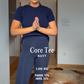Core Tee- Navy
