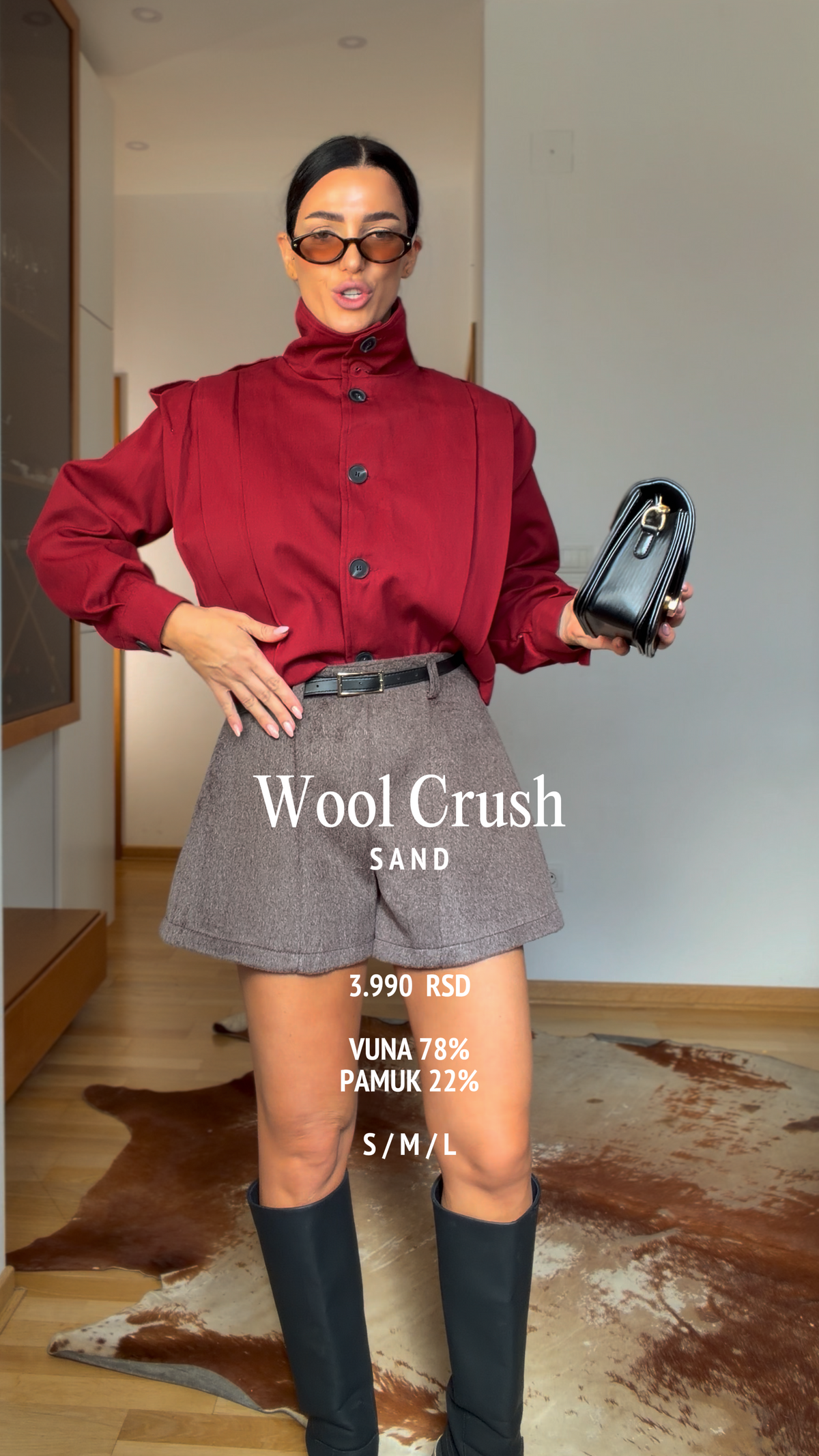 Wool Crush-Sand
