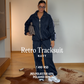 Retro Tracksuit- Navy