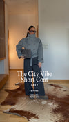 The City Vibe Short Coat - Grey