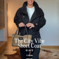 The City Vibe Short Coat - Black
