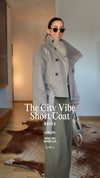 The City Vibe Short Coat - Beige