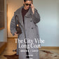 The City Vibe Long Coat - Brown / Grey