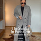 The Sunday In Paris Coat - Herringbone Beige