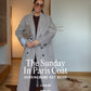 The Sunday In Paris Coat - Herringbone Oat Beige