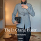 The In Charge Blazer - Herringbone