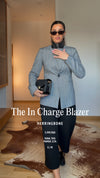 The In Charge Blazer - Herringbone