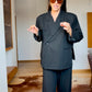 Not Regular Blazer- Black