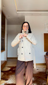 Short Trench Coat- Beige