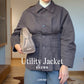 Utility Jacket- Brown