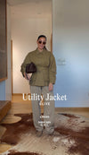 Utility Jacket- Olive