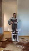 Dual-Tone Tracksuit- Brown