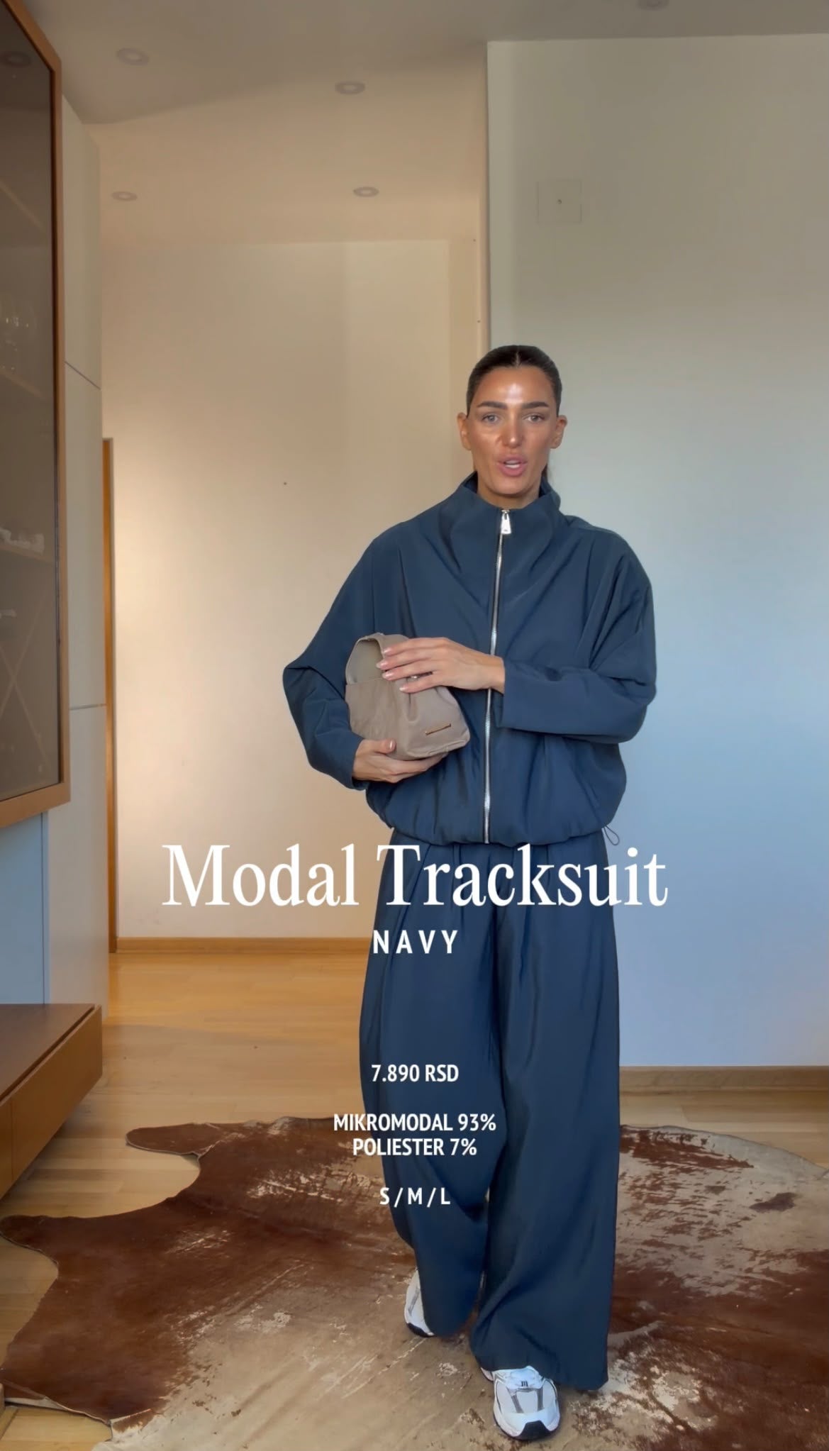 Modal Tracksuit- Navy