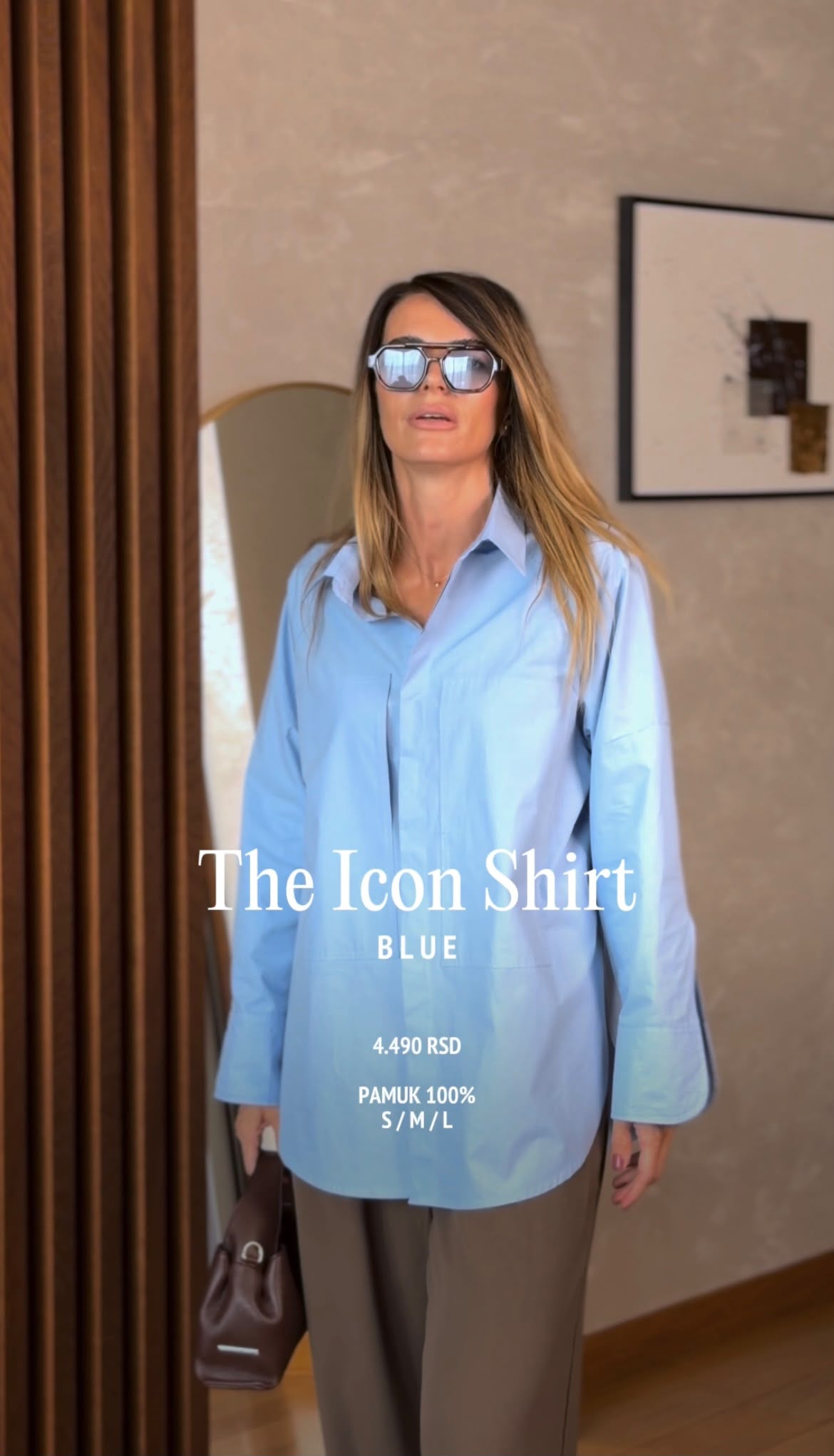 The Icon Blue Shirt