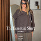 The Essential Brown Shirt