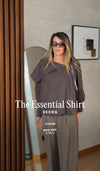 The Essential Brown Shirt