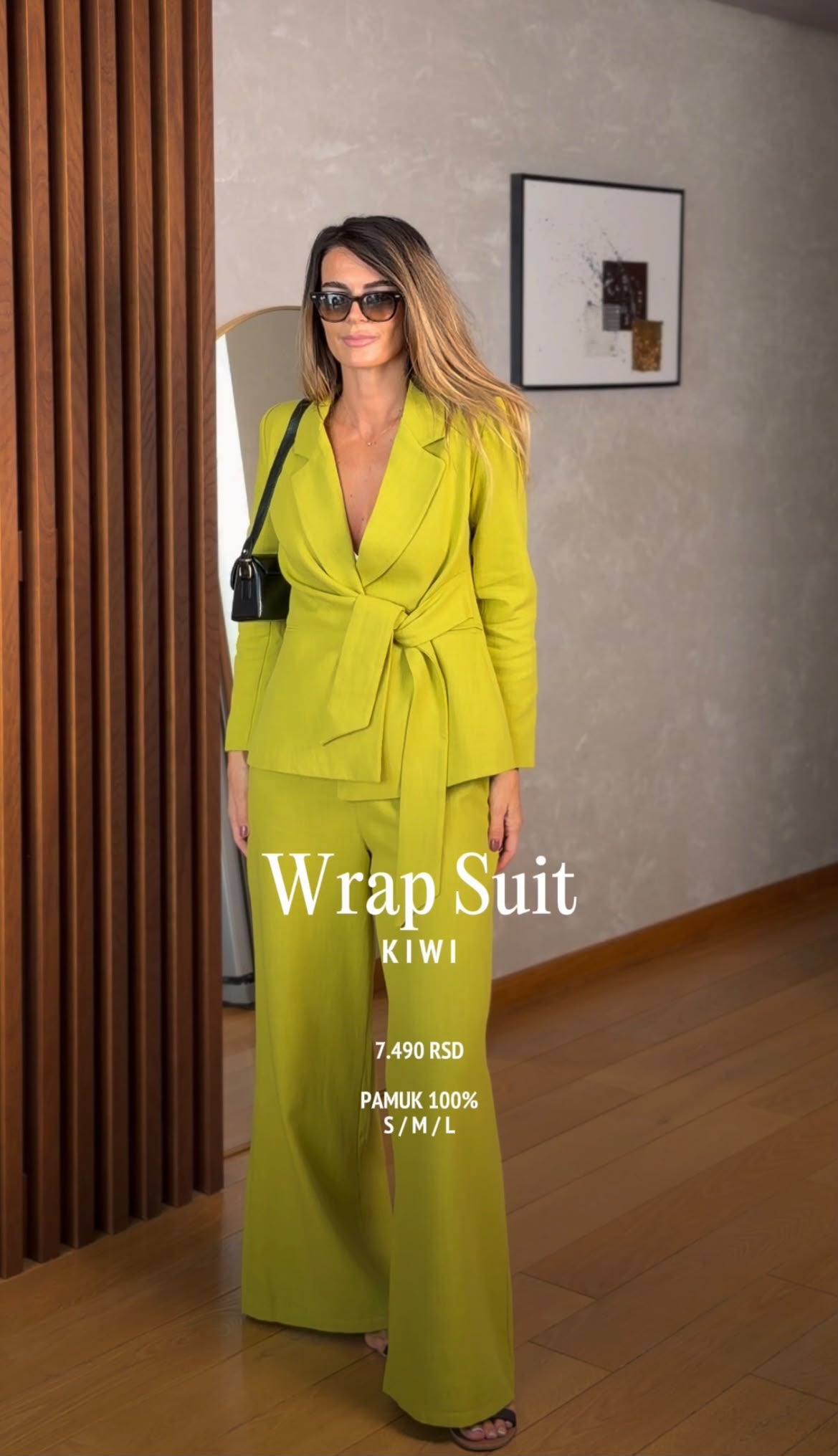 Wrap suit- Kiwi