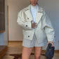 Beige Jacket Coat