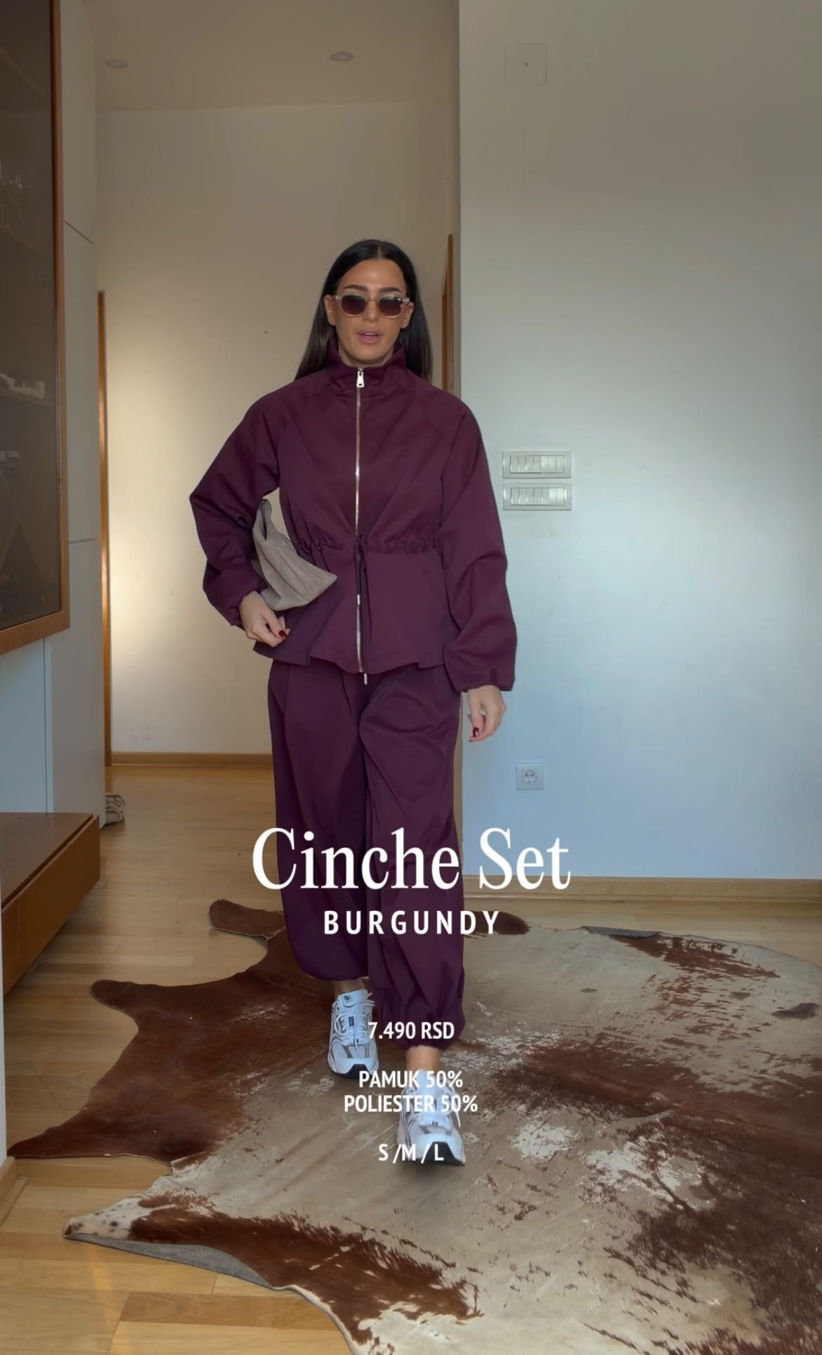 Cinche Set- Burgundy