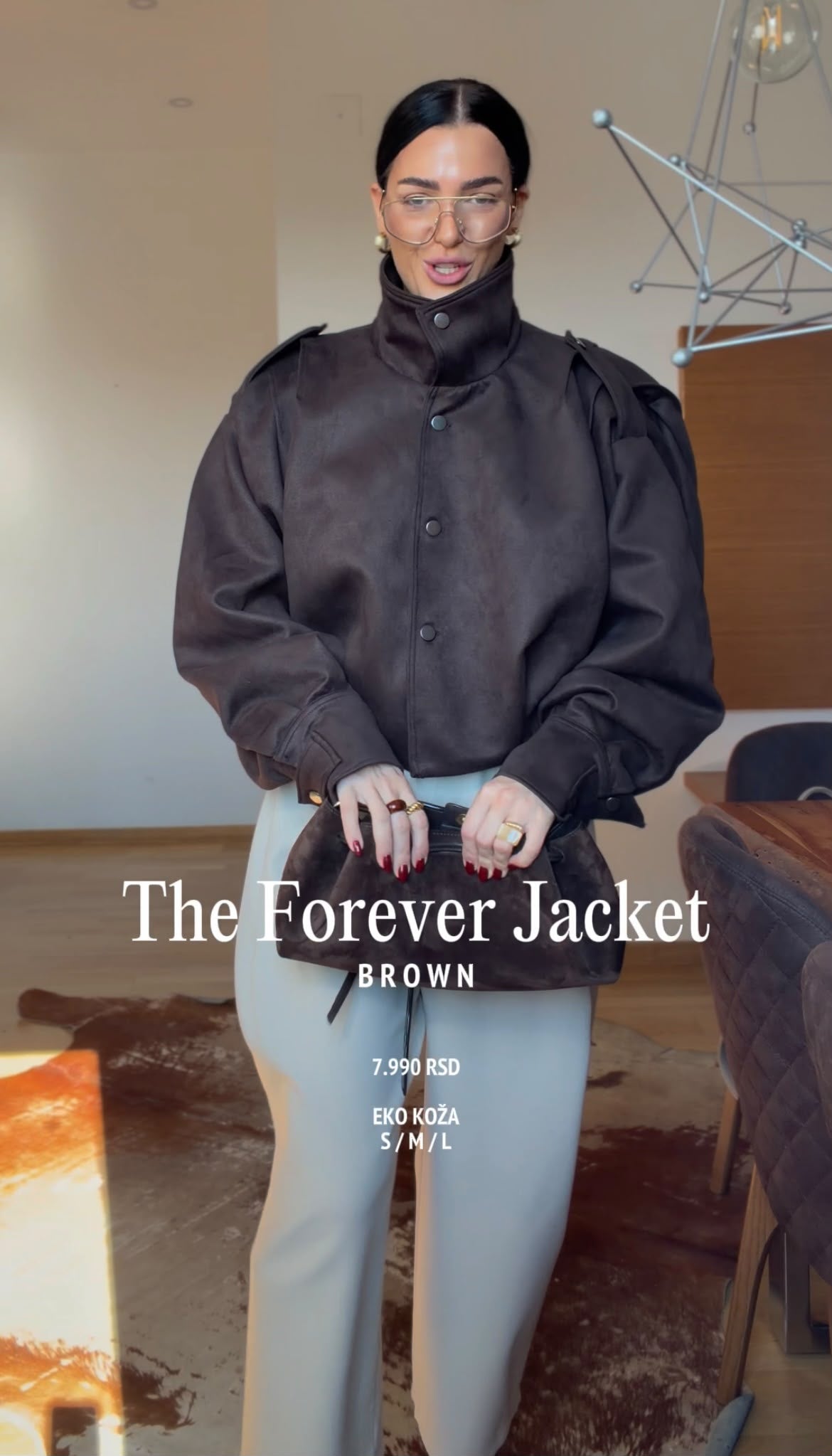 The Forever Jacket- Brown