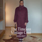 The Timeless Vintage Coat - Burgundy