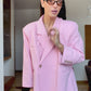 Not Regular Blazer- Pink