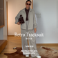 Retro Tracksuit- Beige