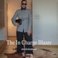 The In Charge Blazer - Herringbone