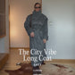 The City Vibe Long Coat - Grey