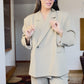 Not Regular Blazer- Beige